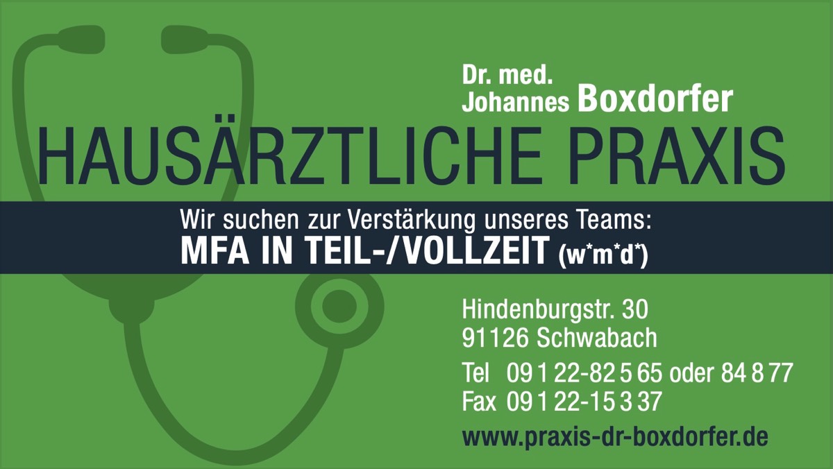 Wir suchen MFA in Teil-/Vollzeit
